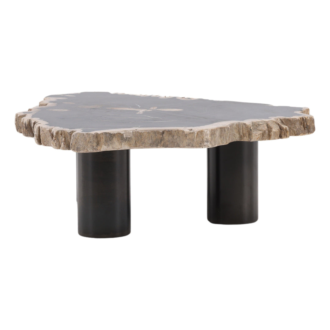 Darnellio Coffee Table Natural Black Small - SwayLiving