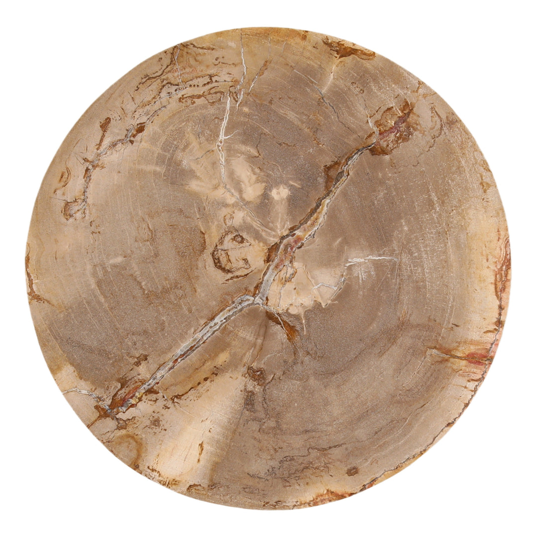 Calvin Side Table Light Natural — Overhead