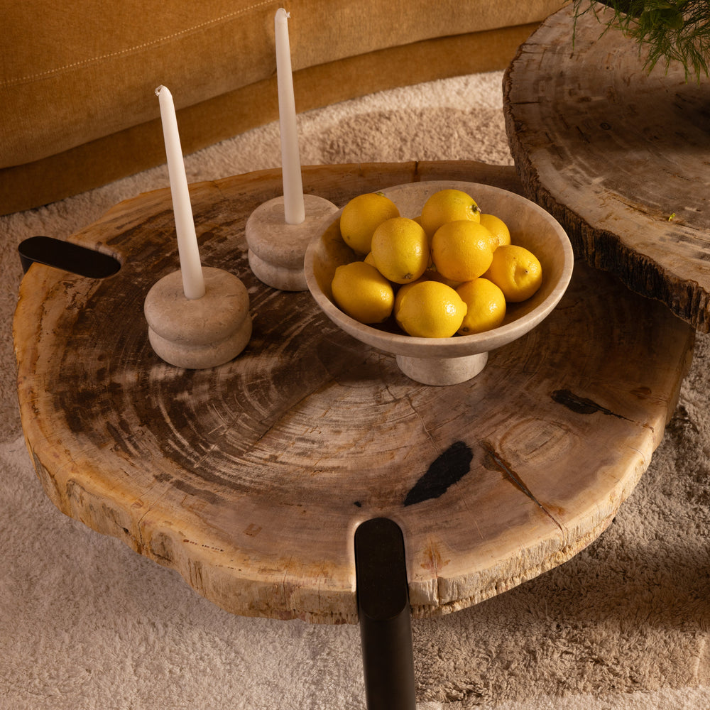 Samson Coffee Table Light Natural Small — Lifestyle