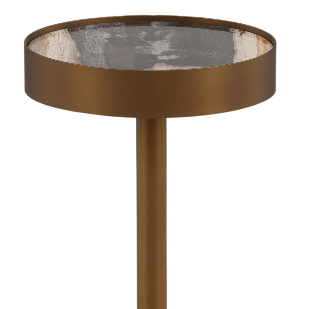 Orlinn Side Table Black — Detail 2