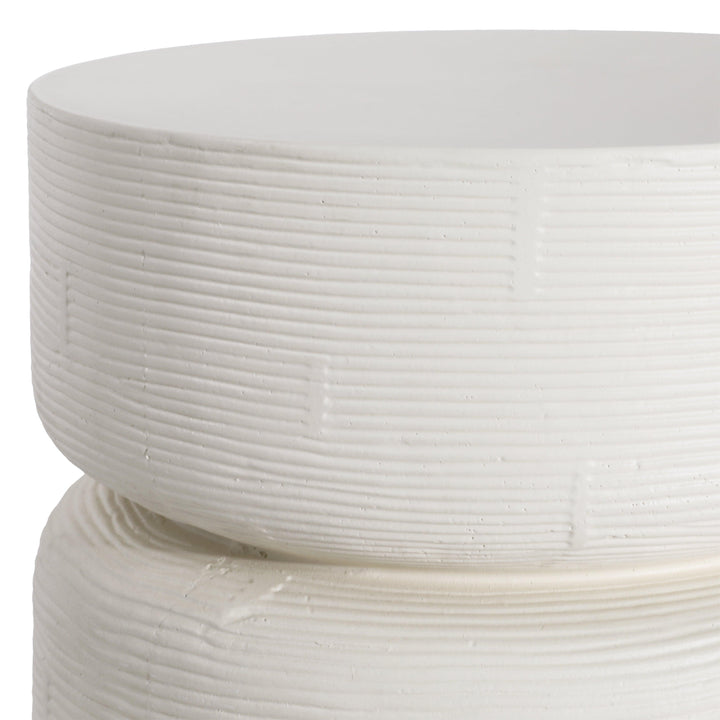 Isabel Side Table White - SwayLiving