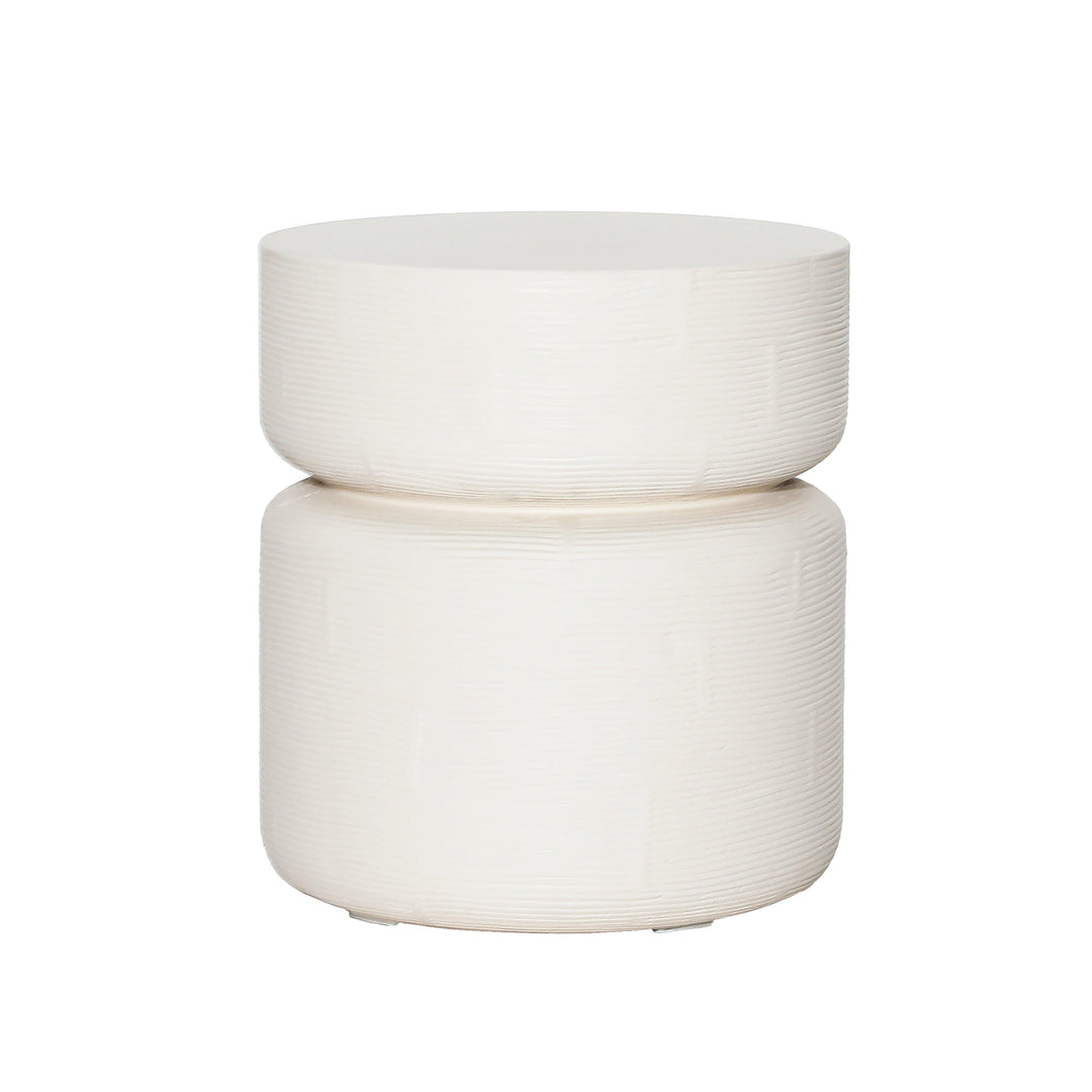 Isabel Side Table White - SwayLiving