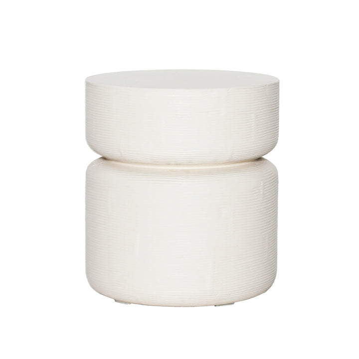 Isabel Side Table White - SwayLiving