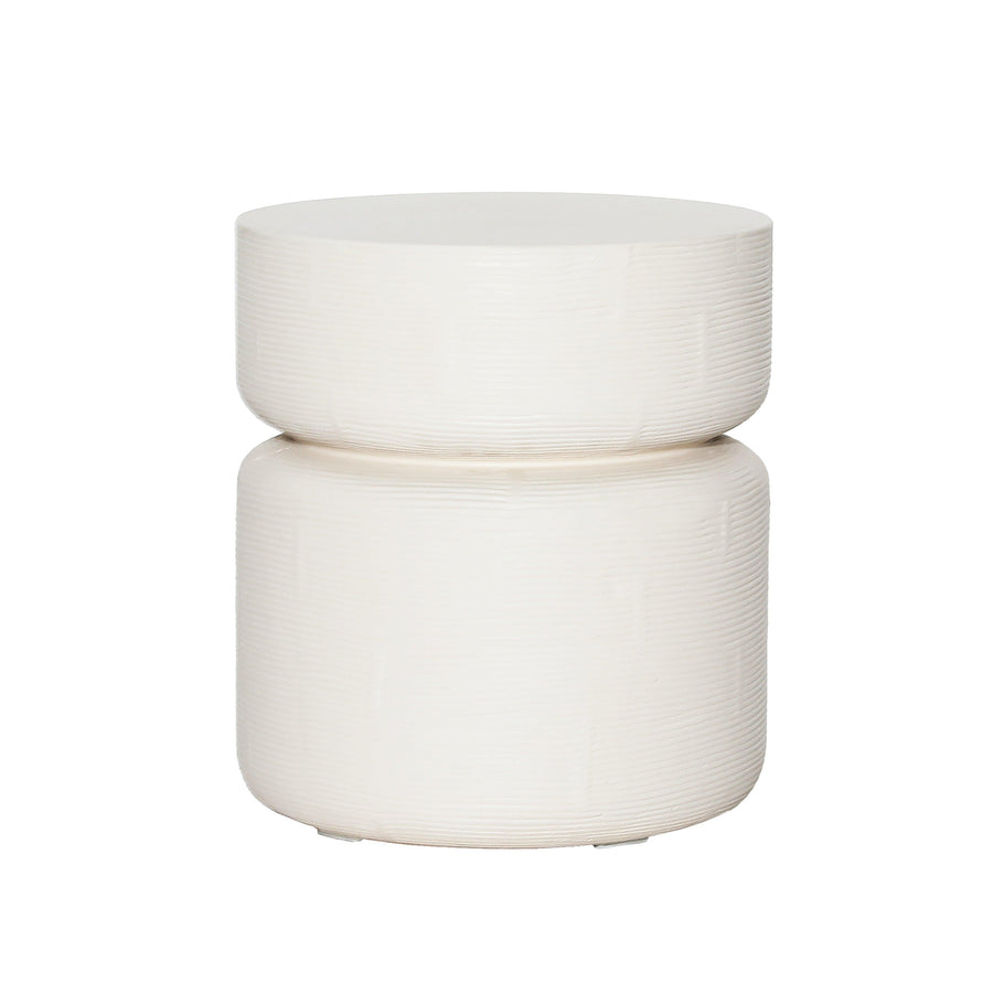 Isabel Side Table White - SwayLiving