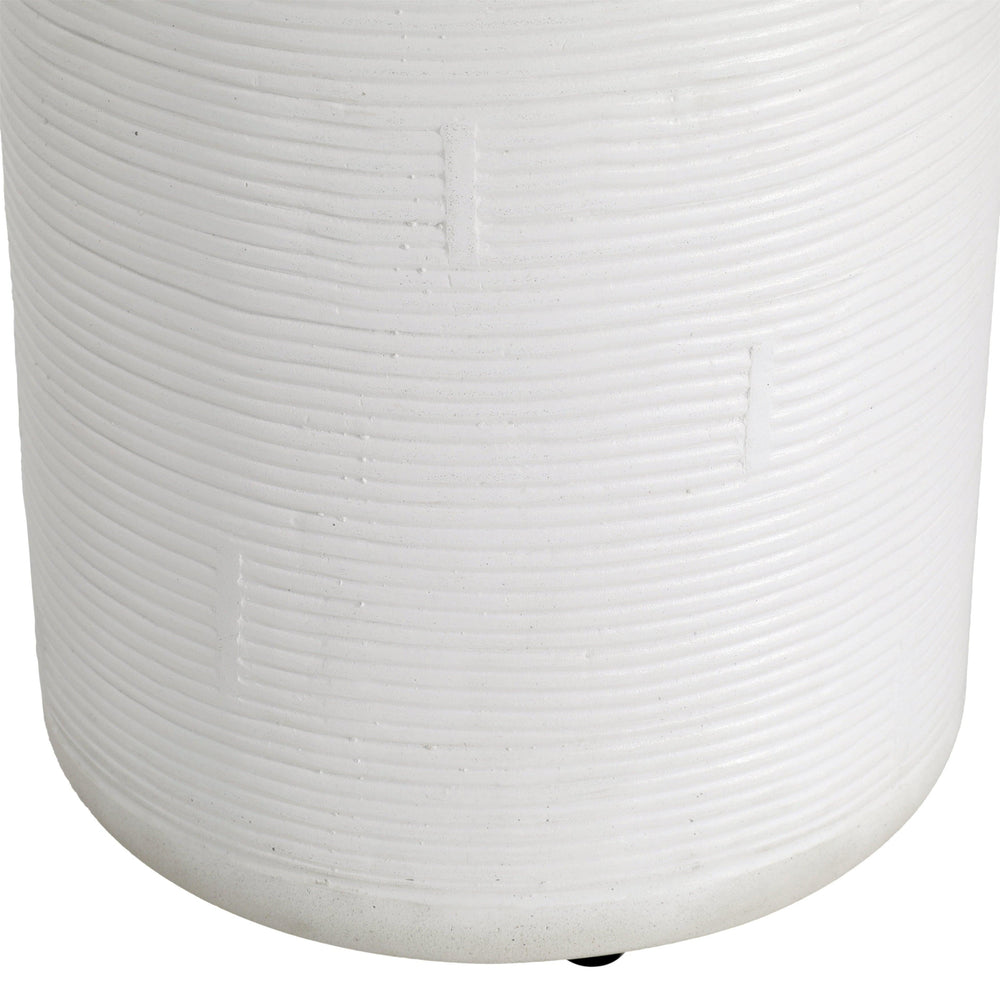 Marnetta Side Table White - SwayLiving