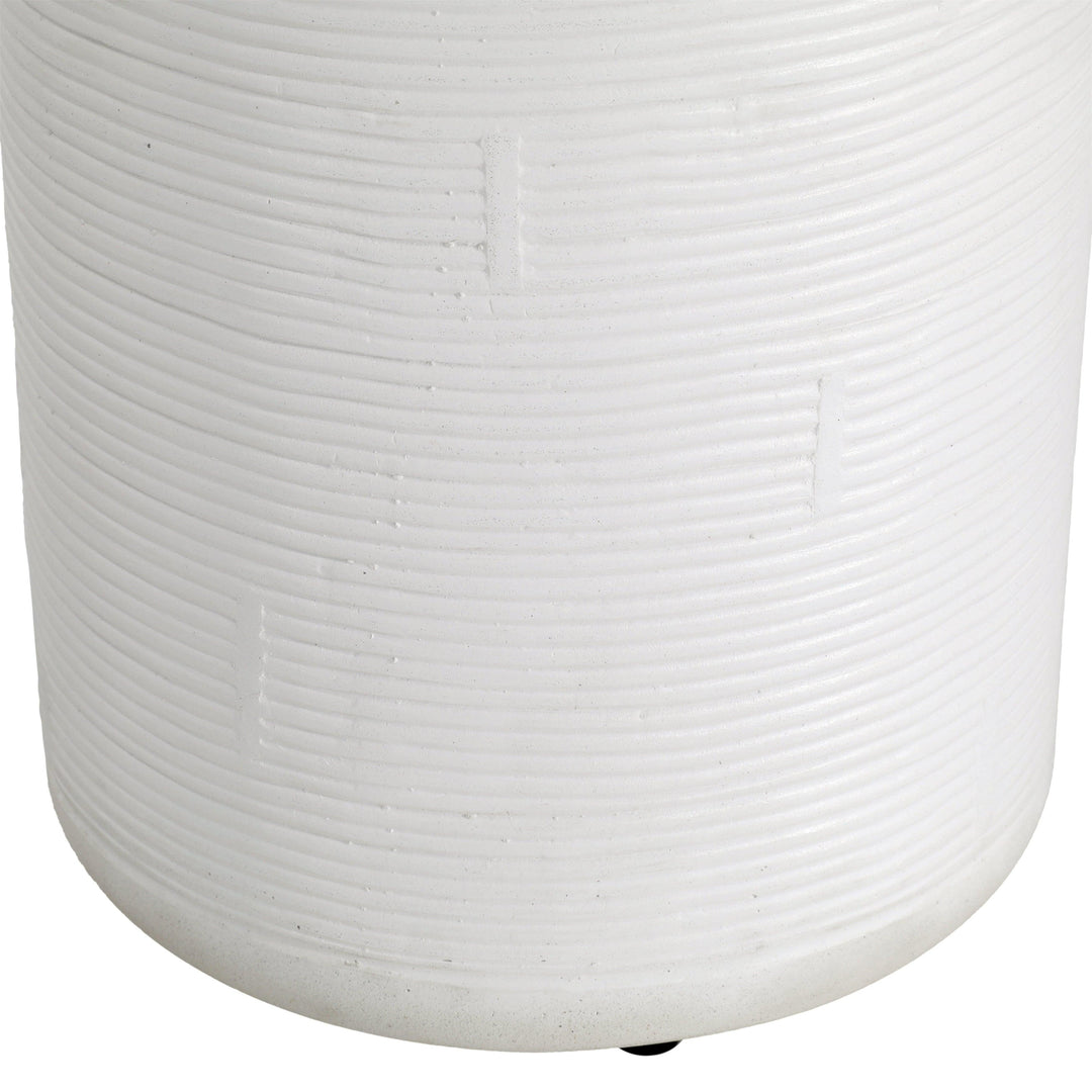 Marnetta Side Table White - SwayLiving