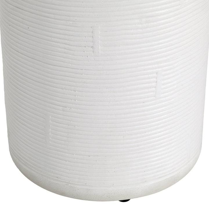 Marnetta Side Table White - SwayLiving