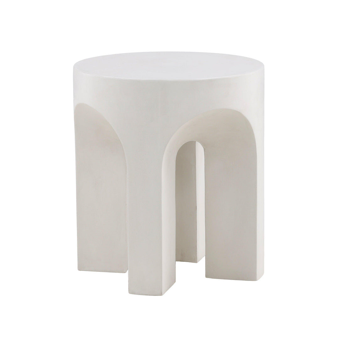 Hutchinson Side Table Cream - SwayLiving