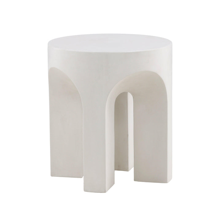 Hutchinson Side Table Cream - SwayLiving