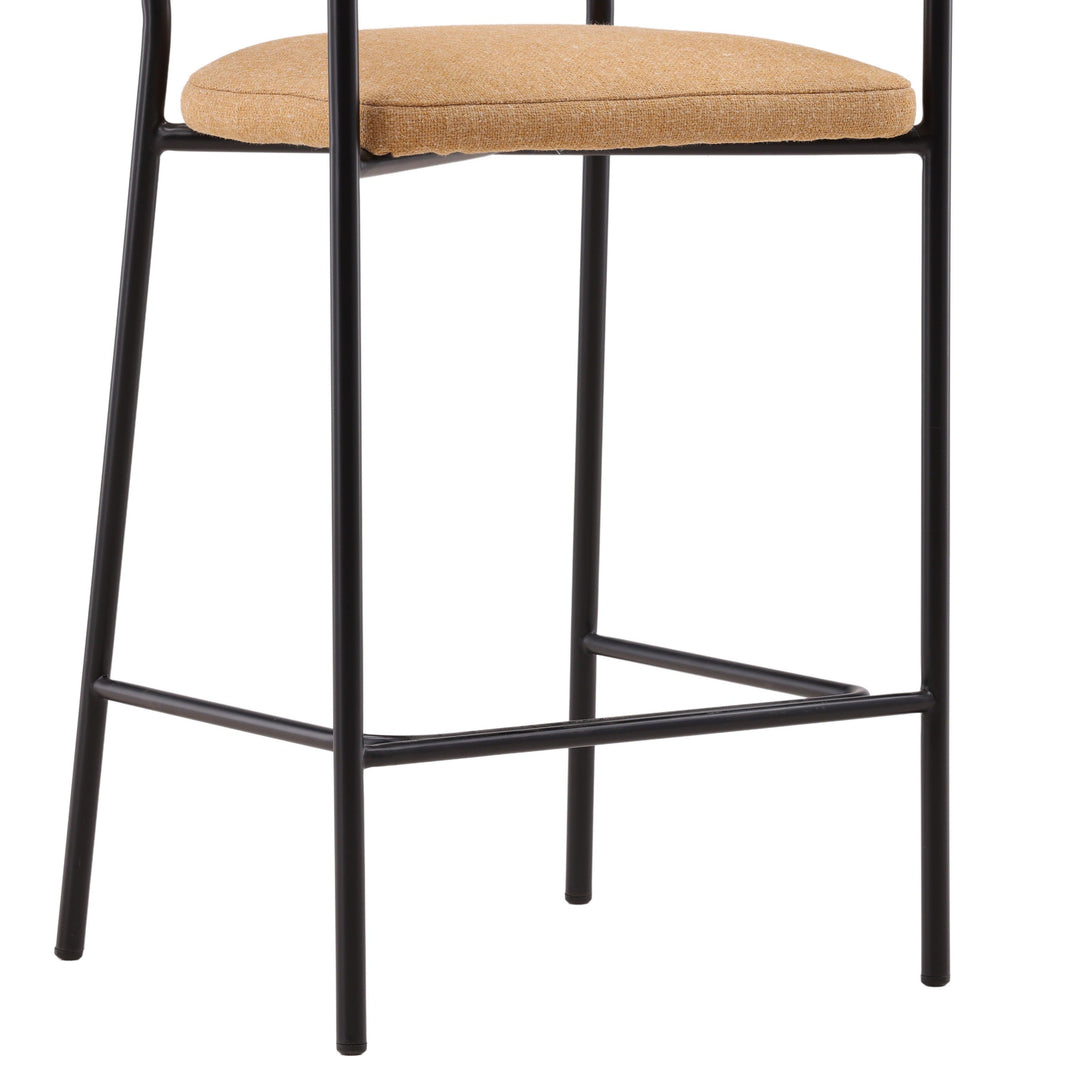 Coalt Counter Stool Gold - SwayLiving