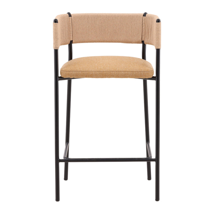 Coalt Counter Stool Gold - SwayLiving