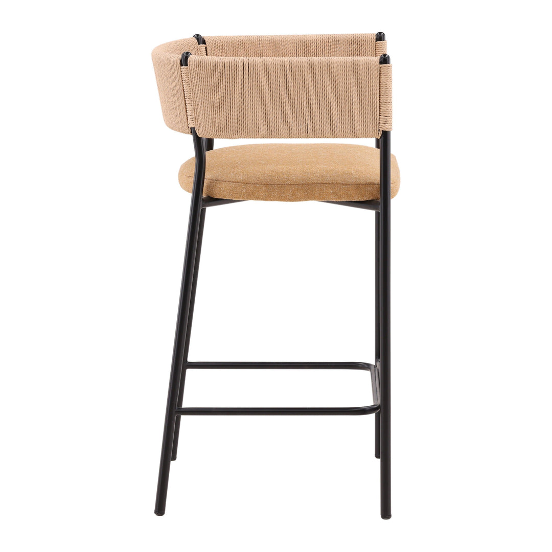 Coalt Counter Stool Gold - SwayLiving