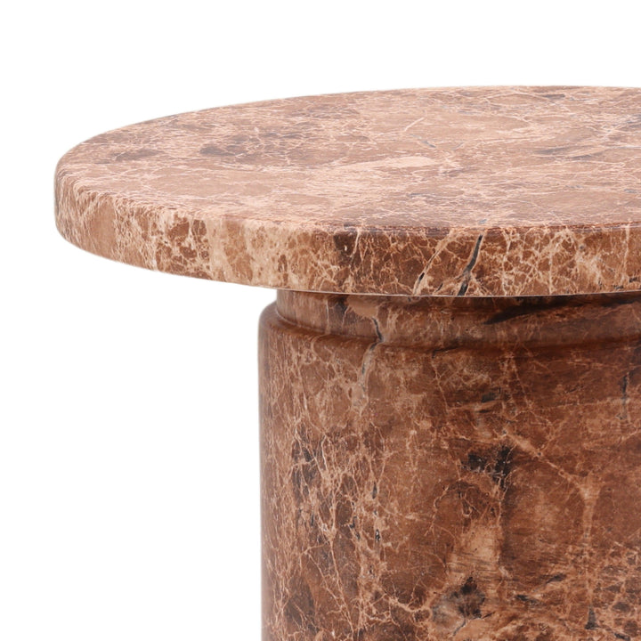 Jimeno End Table Brown - SwayLiving