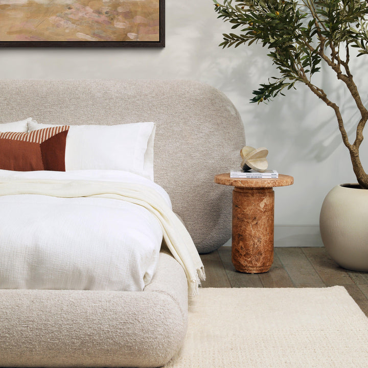 Jimeno End Table Brown - SwayLiving