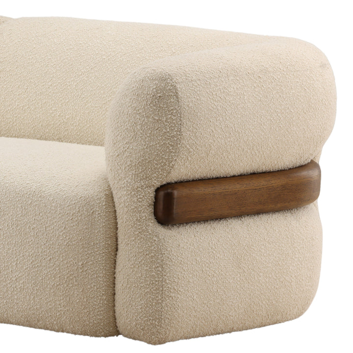 Edrena Sofa Cream — Detail 2