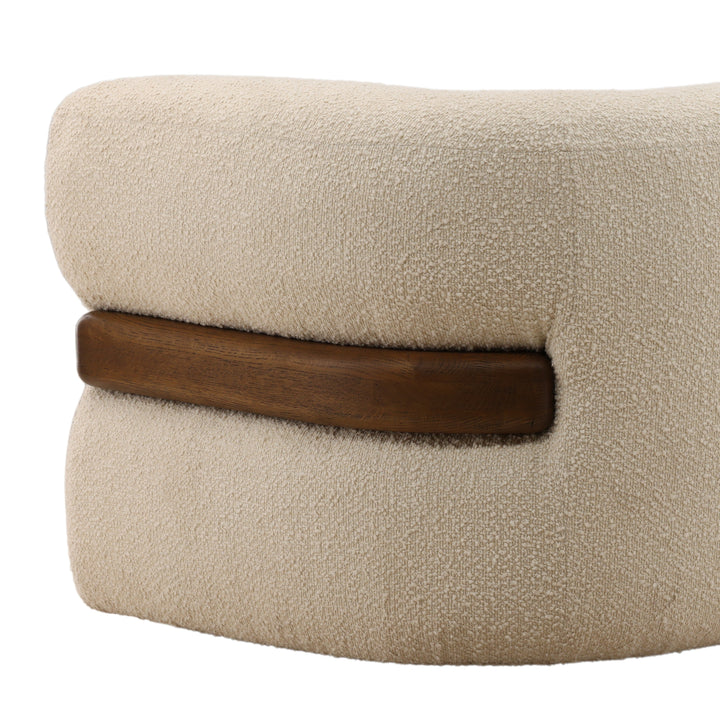 Edrena Sofa Cream — Detail 3