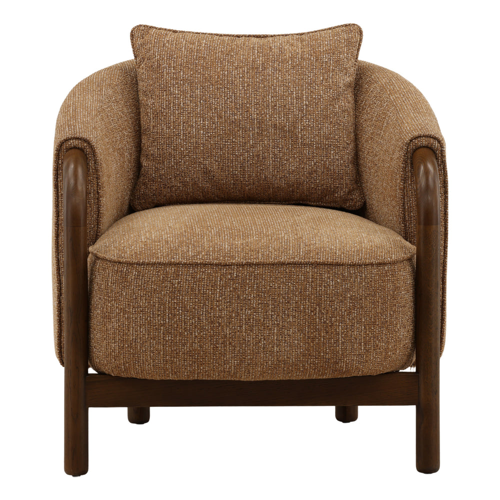 Rimais Occasional Chair Brown — Front