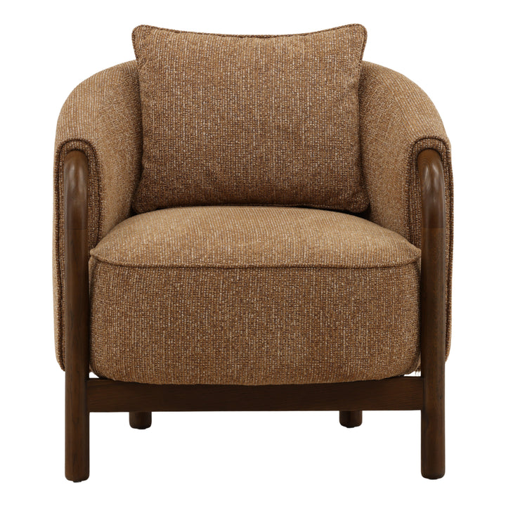 Rimais Occasional Chair Brown — Front