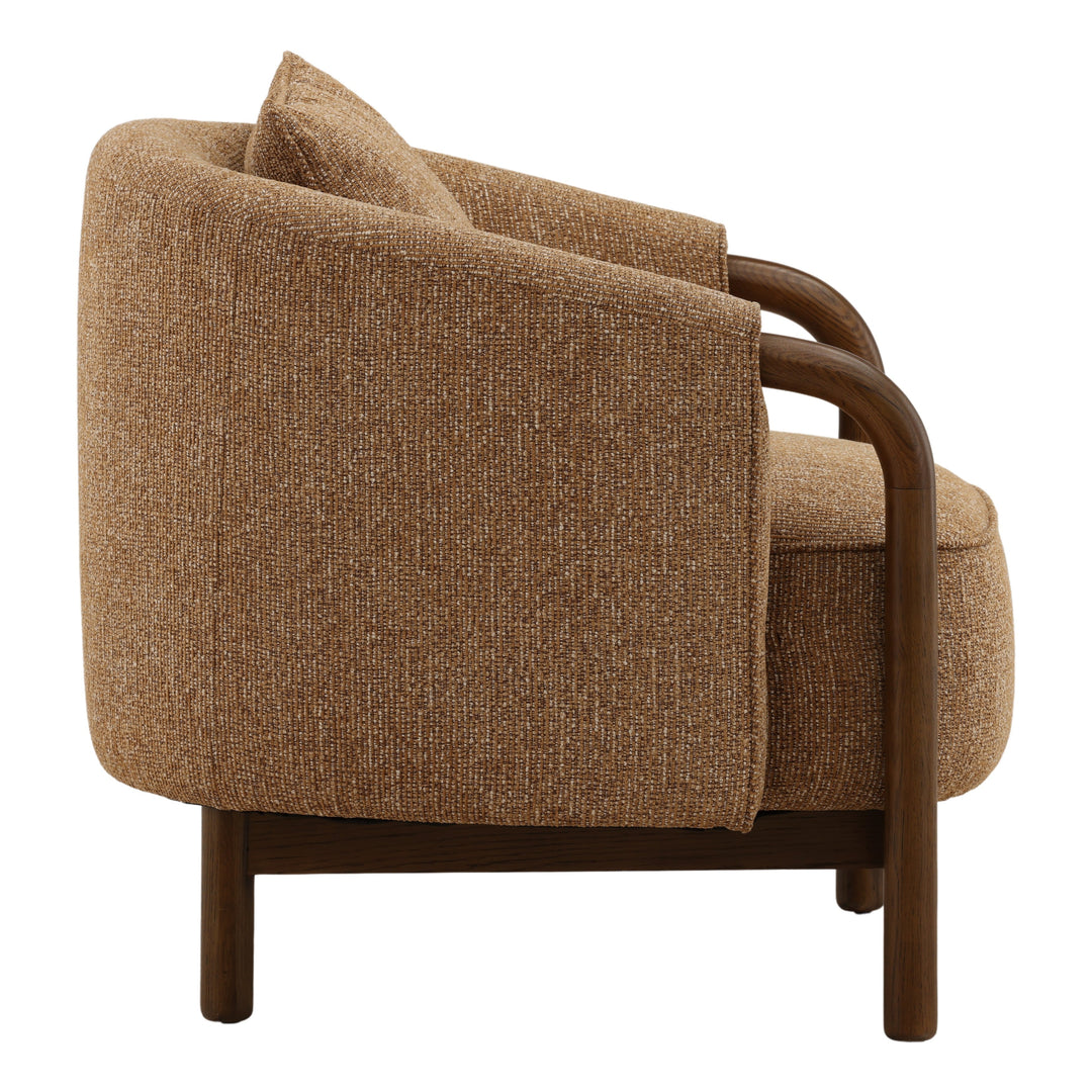 Rimais Occasional Chair Brown — Profile