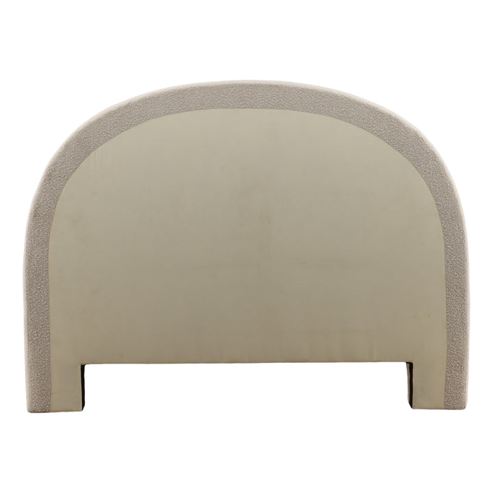 Amiro Bed Queen Cream — Back