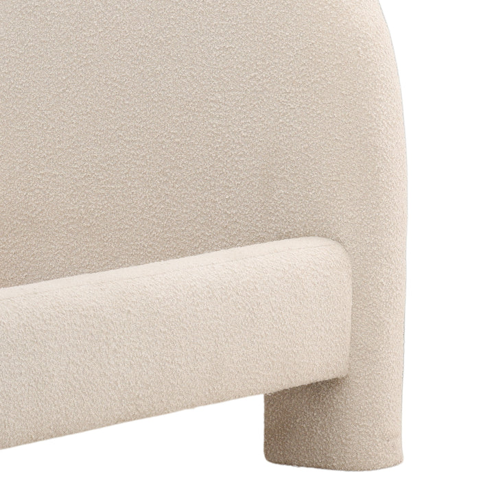 Amiro Bed Queen Cream — Detail 2