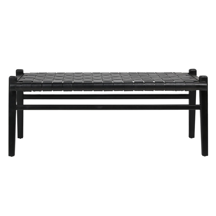 Salvo Bench Black - SwayLiving
