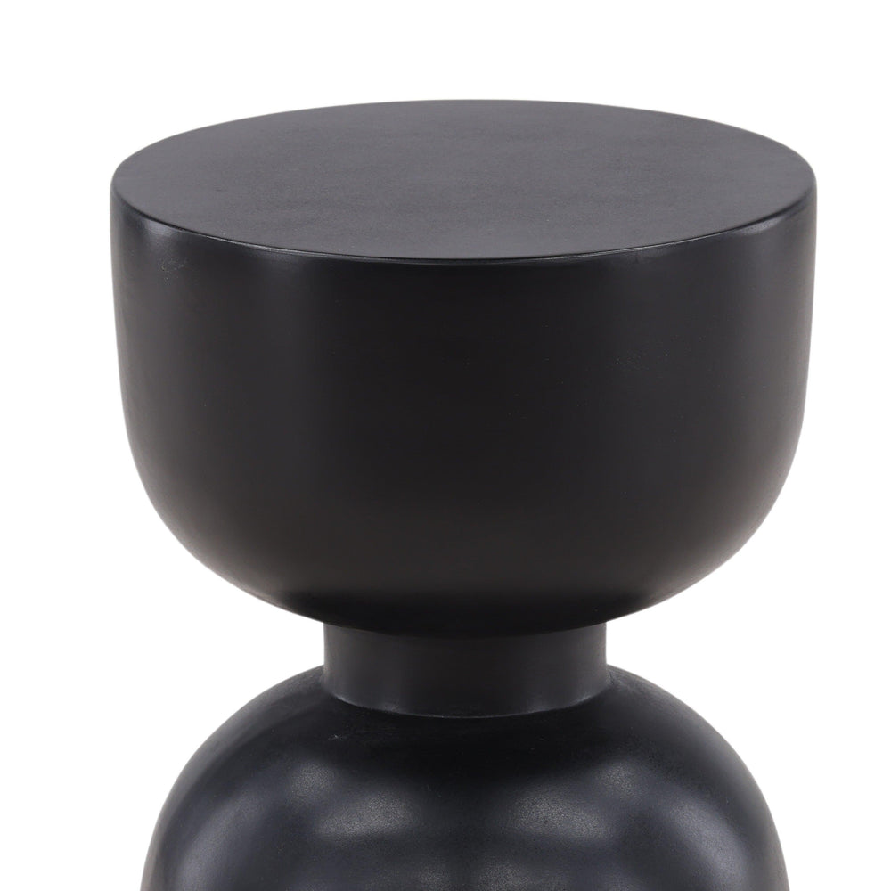 Ryan Outdoor Side Table Black - SwayLiving