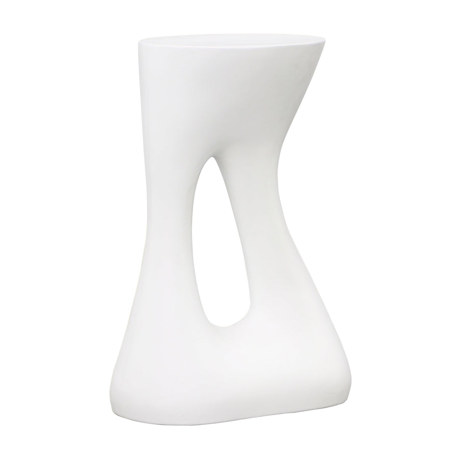 Caralina Side Table White - SwayLiving