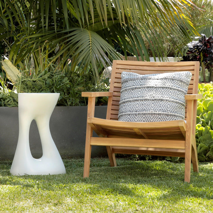 Caralina Side Table White - SwayLiving