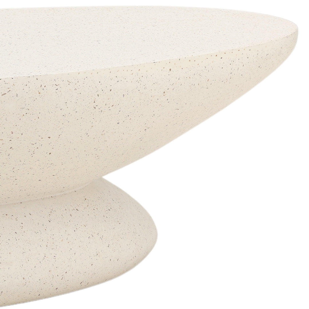 Jayla Coffee Table Ivory - SwayLiving