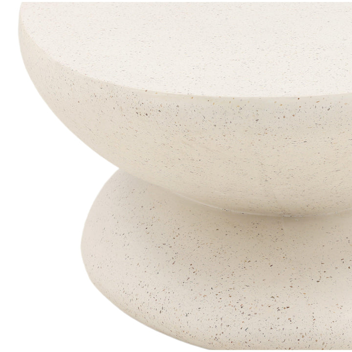 Jayla Coffee Table Ivory - SwayLiving