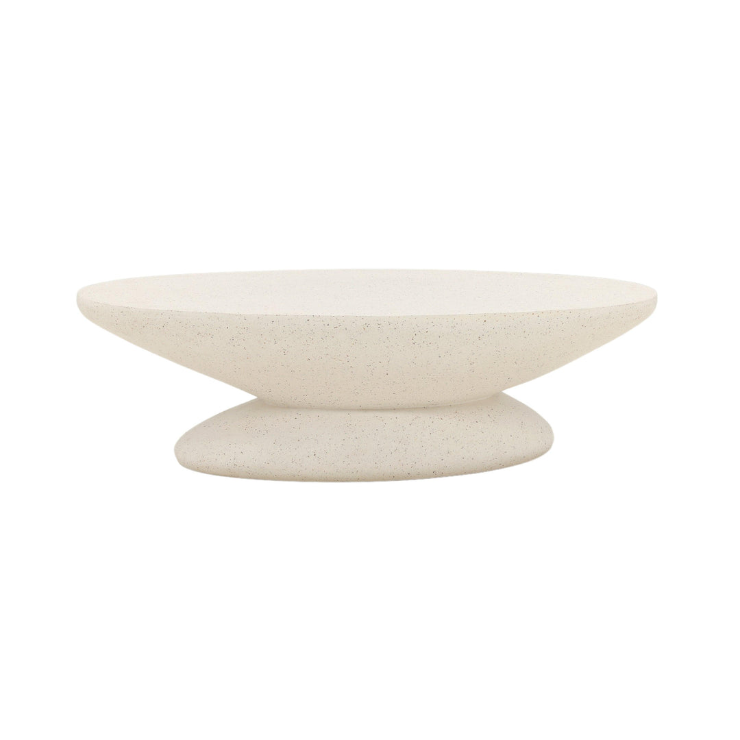Jayla Coffee Table Ivory - SwayLiving