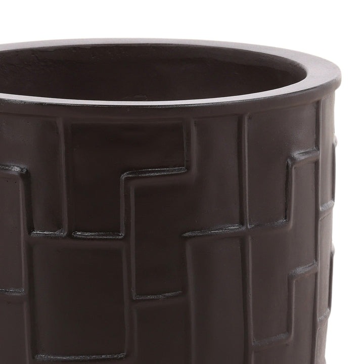 Adem Planter Lava Small - SwayLiving