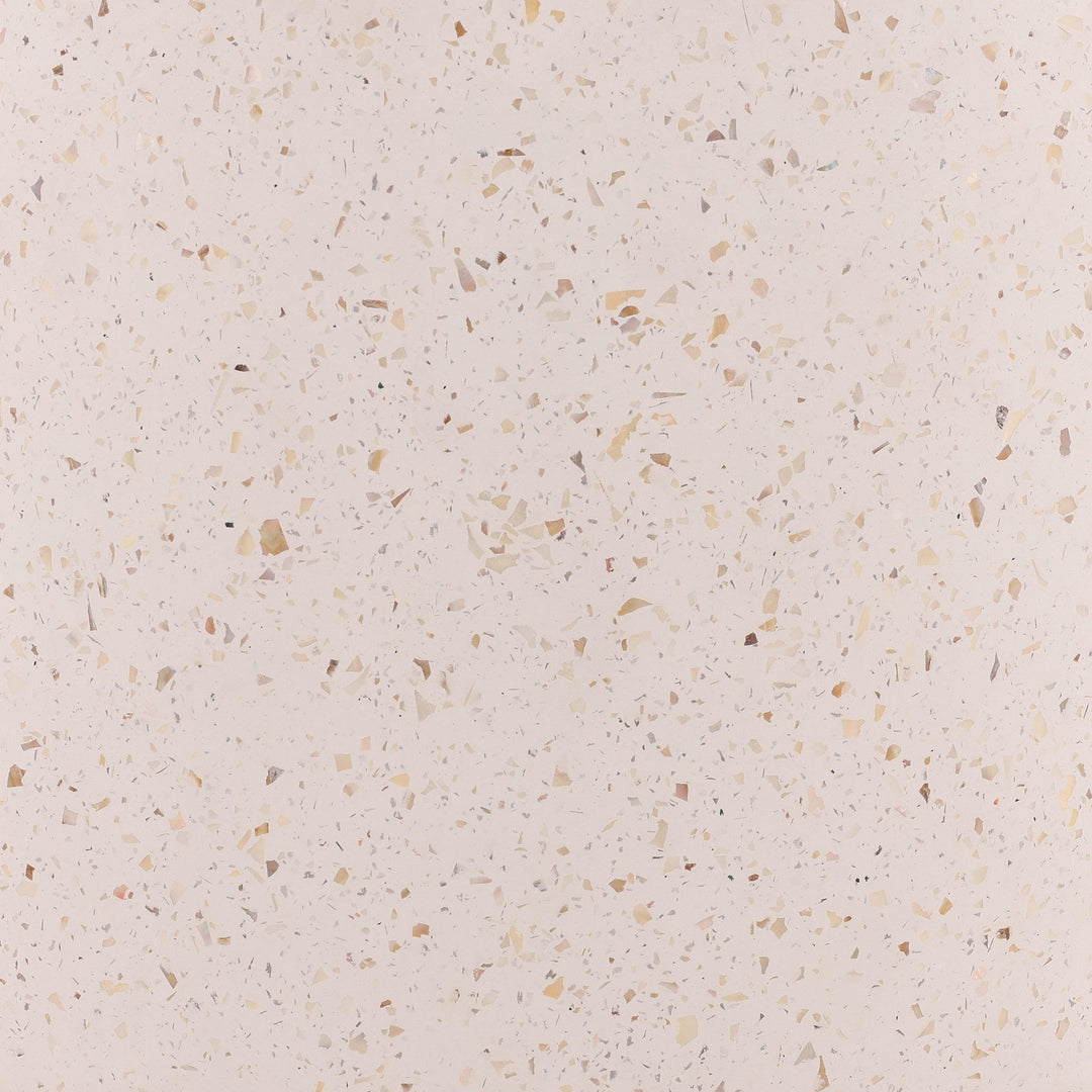 Theodore Outdoor End Table Ivory - SwayLiving