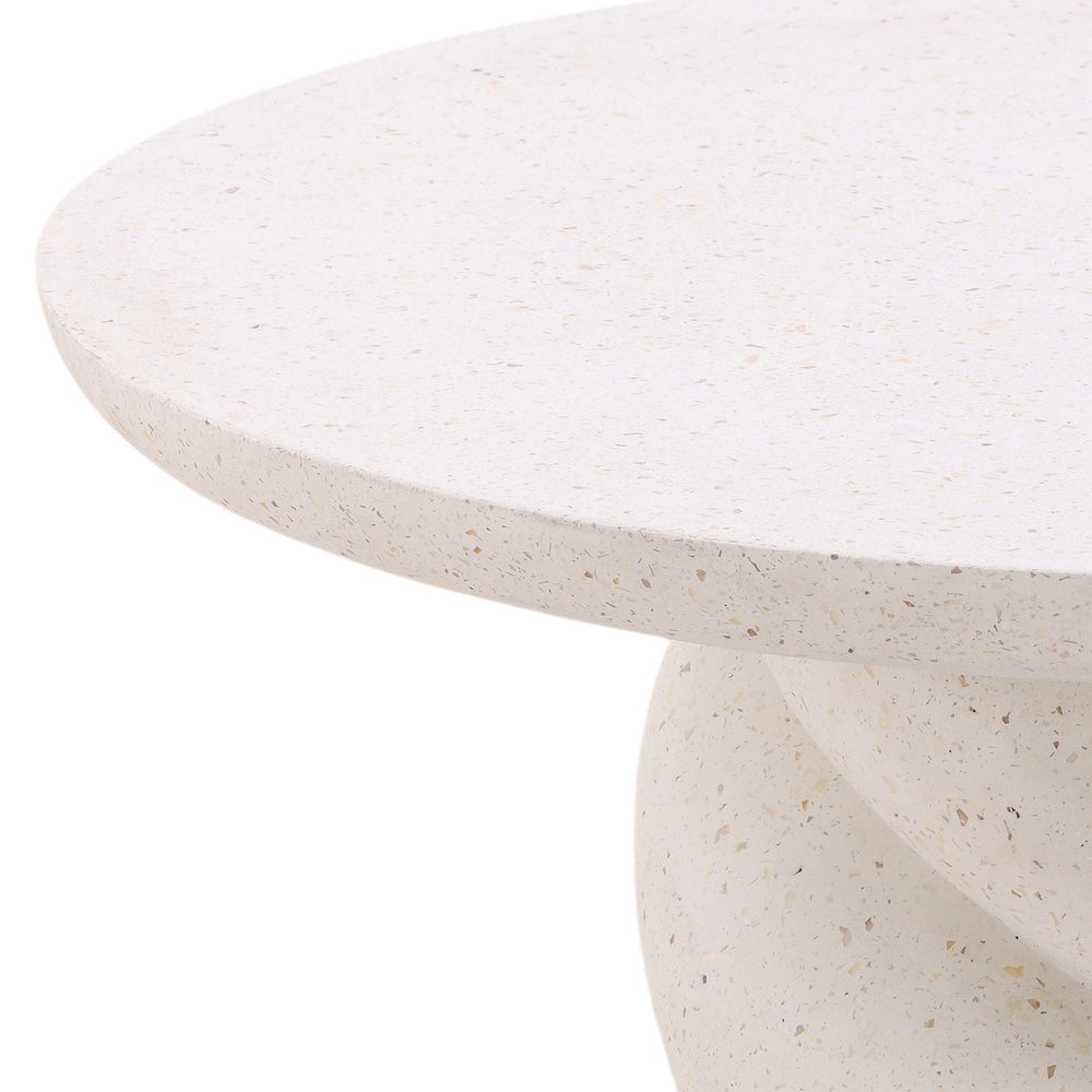 Nadia Outdoor Coffee Table Ivory - SwayLiving