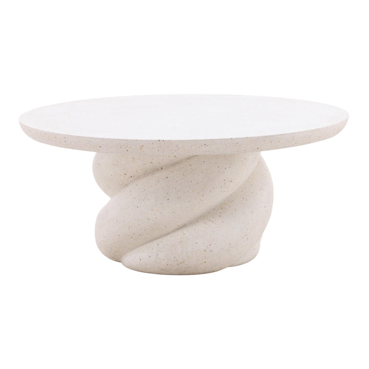 Nadia Outdoor Coffee Table Ivory - SwayLiving