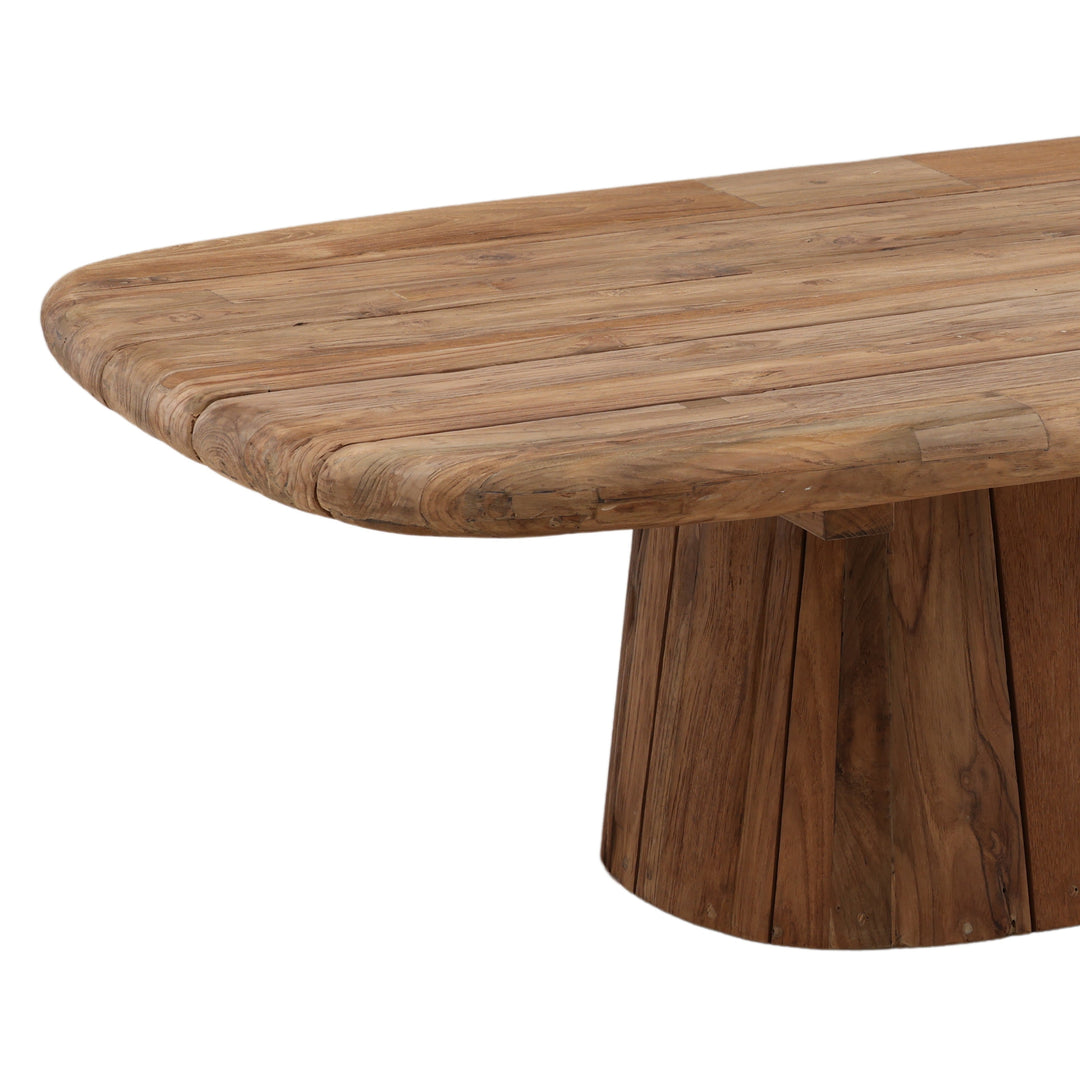 Belvor Outdoor Coffee Table Natural — Detail 2