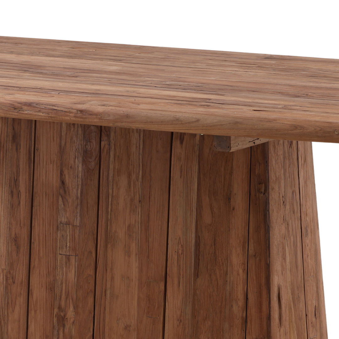 Belvor Outdoor Dining Table Natural — Detail 2