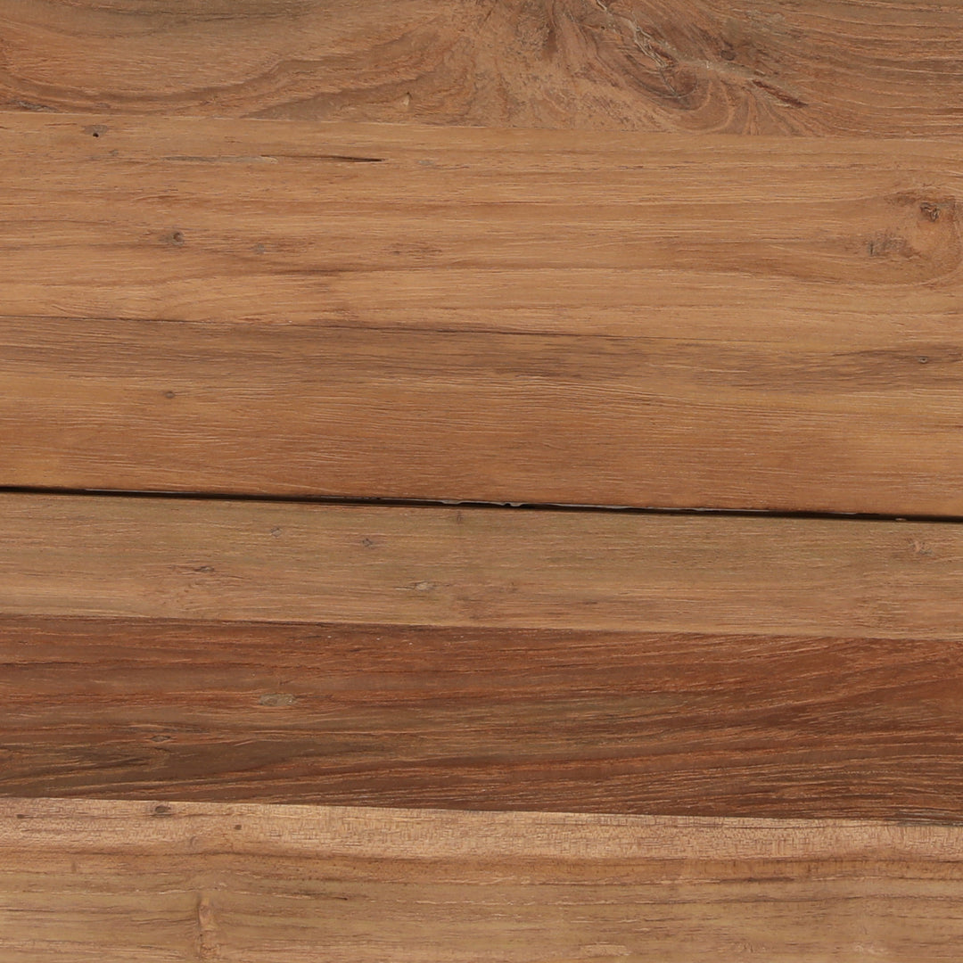 Davin Outdoor Bench Natural — Detail 1