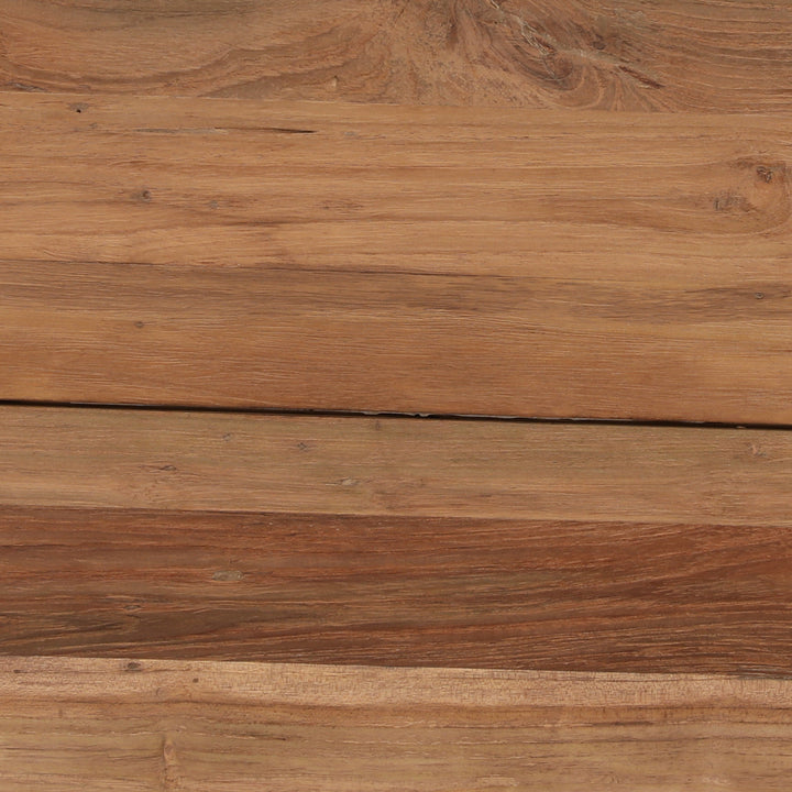 Davin Outdoor Bench Natural — Detail 1