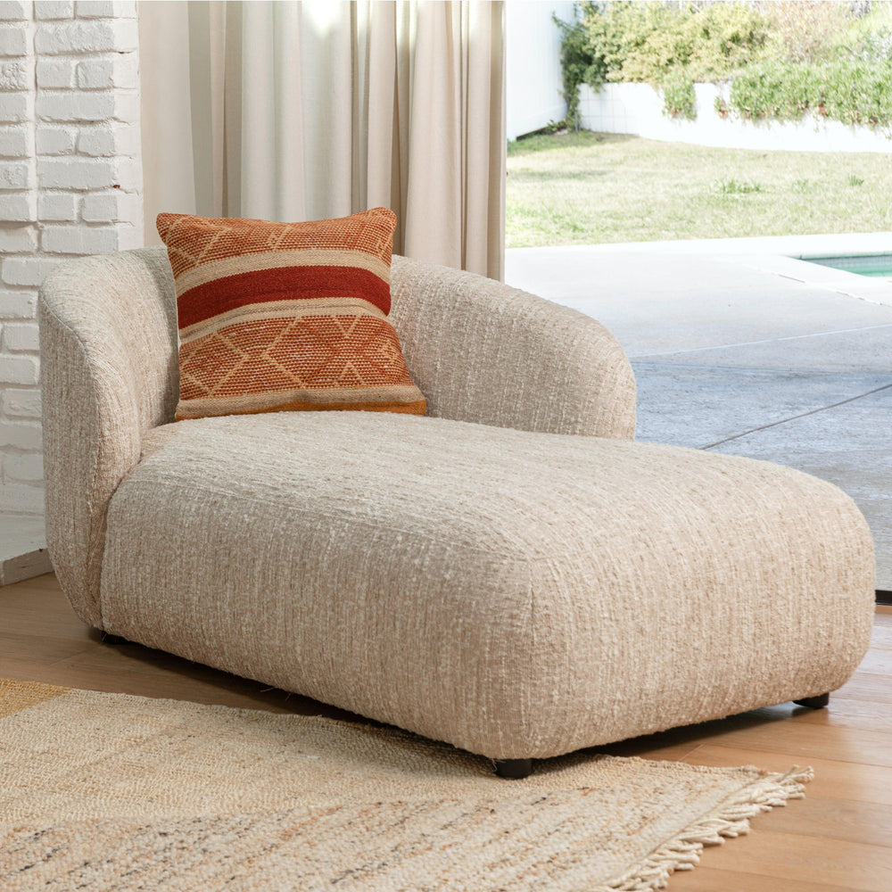 Romina Chaise Beige - SwayLiving