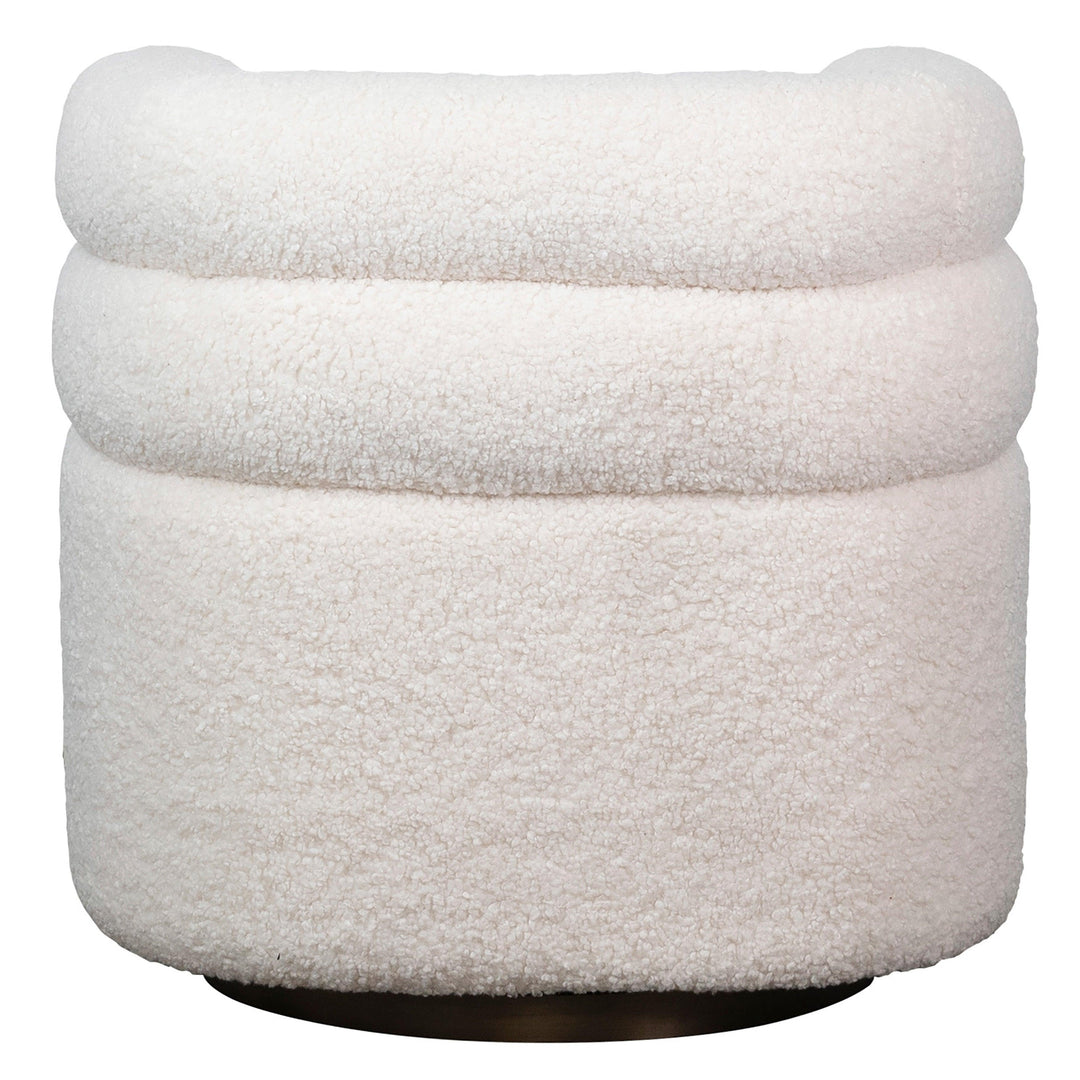 Jolon Swivel Chair W/ Perf Fabric - SwayLiving