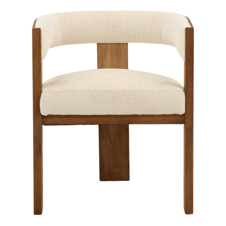 Nadine Dining Chair Cream - SwayLiving