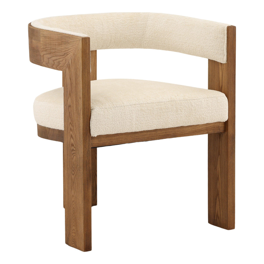 Nadine Dining Chair Cream - SwayLiving