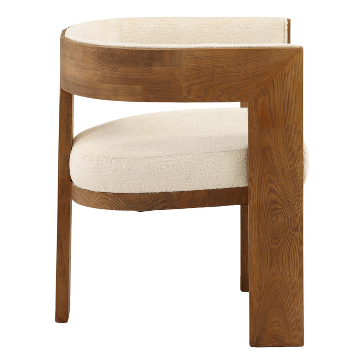 Nadine Dining Chair Cream - SwayLiving