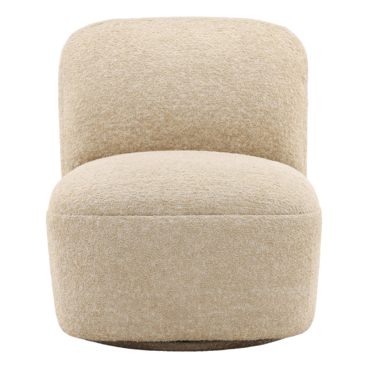 Daryl Swivel Chair Sand - SwayLiving