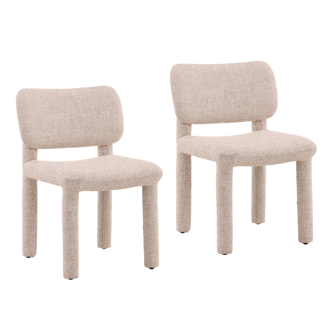 Tillie Dining Chair Set of 2 Sand - SwayLiving
