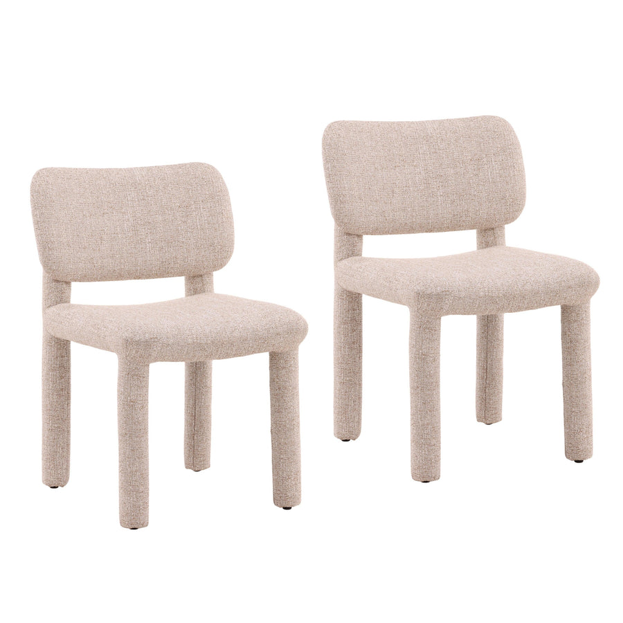 Tillie Dining Chair Set of 2 Sand - SwayLiving