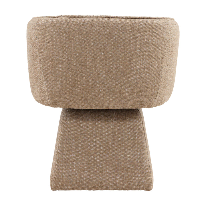 Joni Swivel Chair Camel - SwayLiving