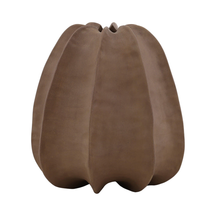 Elmo Vase Light Brown - SwayLiving